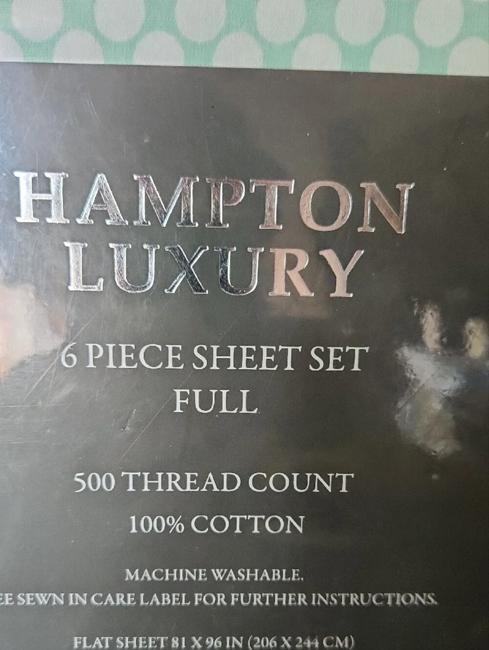 Full Double Sheet Set Cotton With 4 Pillowcases BRAND NEW